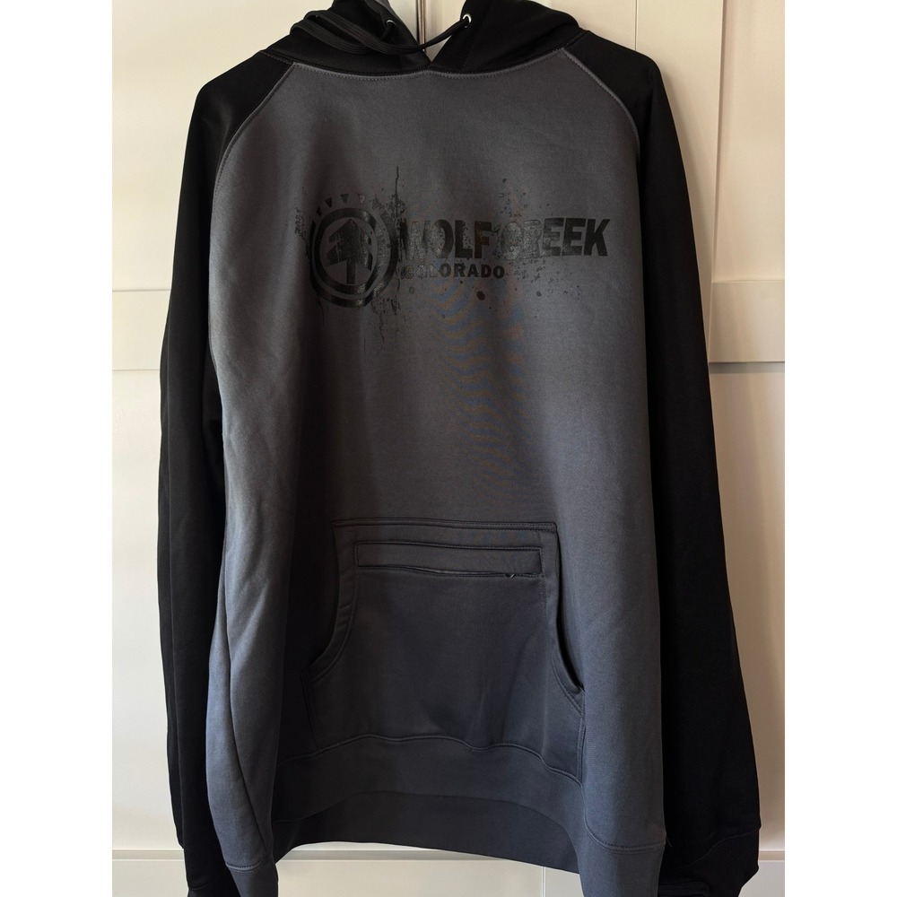 Coastal Classics Expedition‎ Series XXL Hoodie Black Wolf Creek Colorado Mens